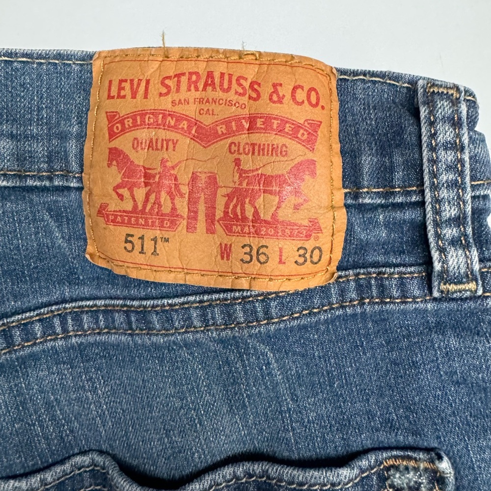 “Levi’s 511 36x30 like new condition , worn maybe once